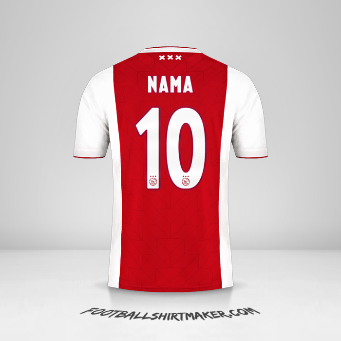 Jersey AFC Ajax 2018/19 -  nama - 10