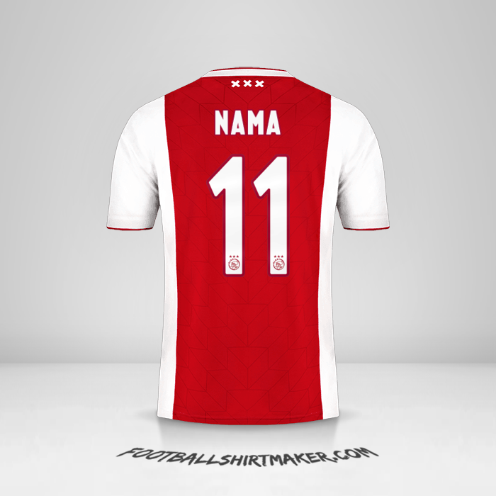 Jersey AFC Ajax 2018/19 -  nama - 11
