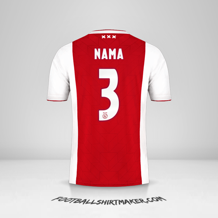 Jersey AFC Ajax 2018/19 -  nama - 3
