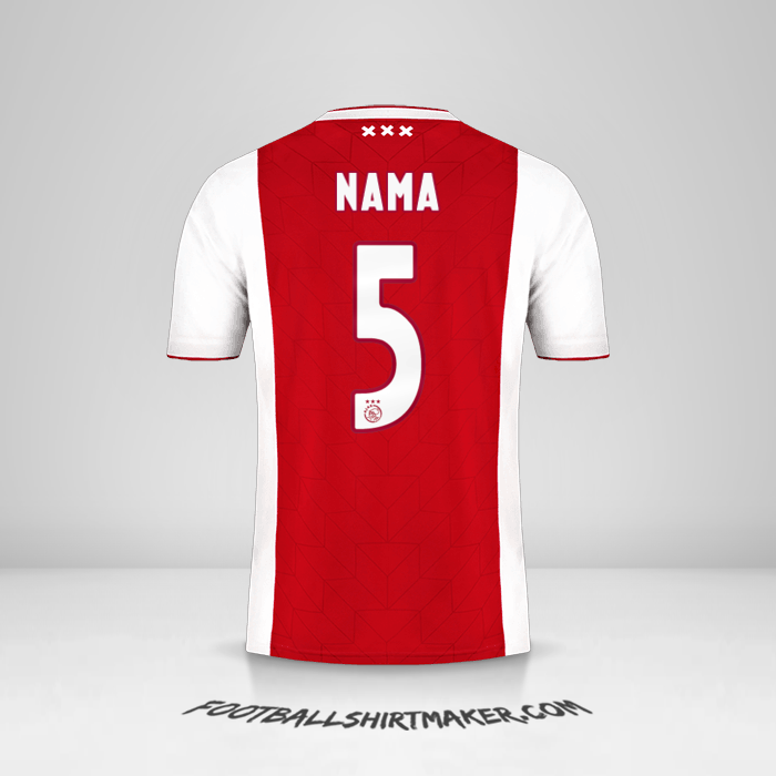 Jersey AFC Ajax 2018/19 -  nama - 5