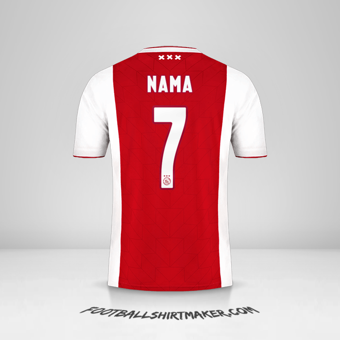 Jersey AFC Ajax 2018/19 -  nama - 7