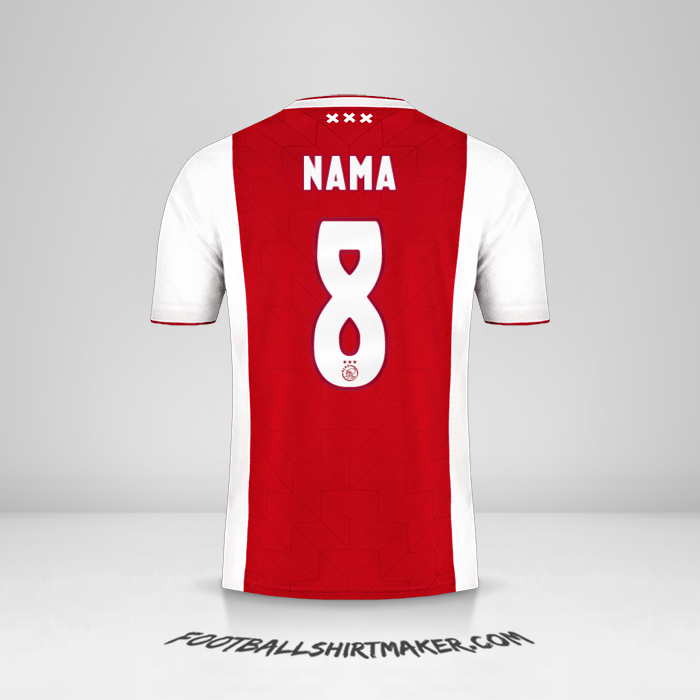Jersey AFC Ajax 2018/19 -  nama - 8