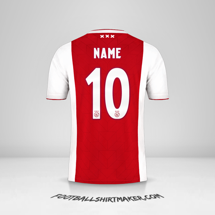 Trikot AFC Ajax 2018/19 -  name - 10