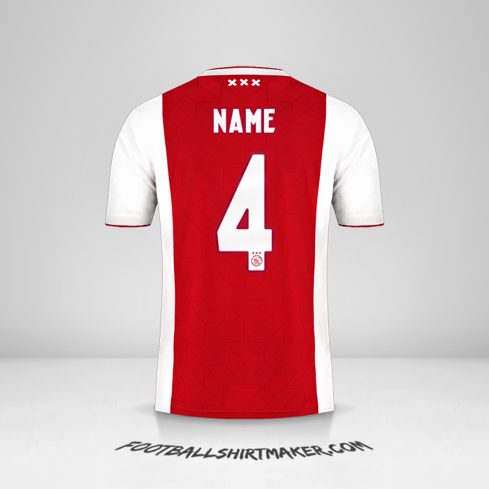 Shirt AFC Ajax 2018/19 -  name - 4