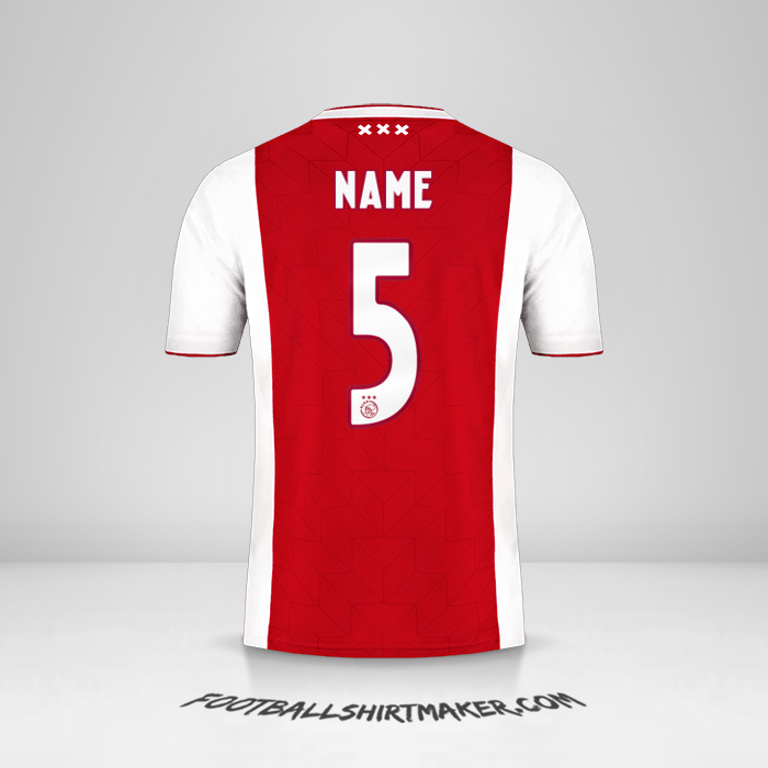 Trikot AFC Ajax 2018/19 -  name - 5