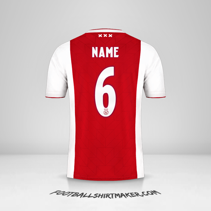 Trikot AFC Ajax 2018/19 -  name - 6