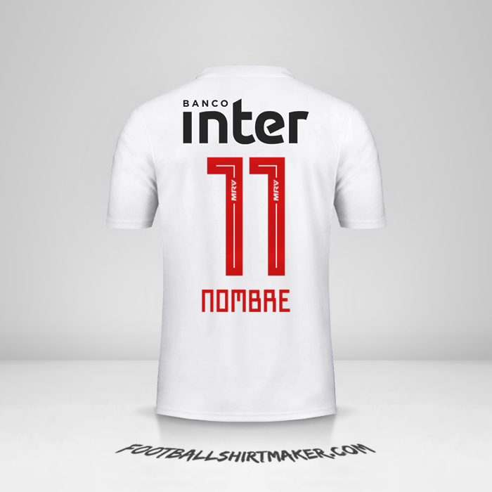 Jersey Sao Paulo FC 2019/20 -  nombre - 11