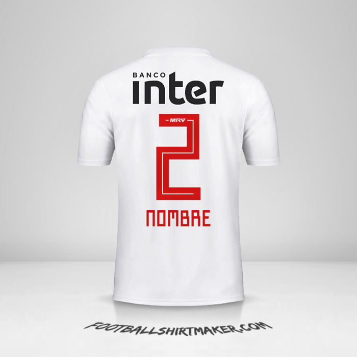 Jersey Sao Paulo FC 2019/20 -  nombre - 2