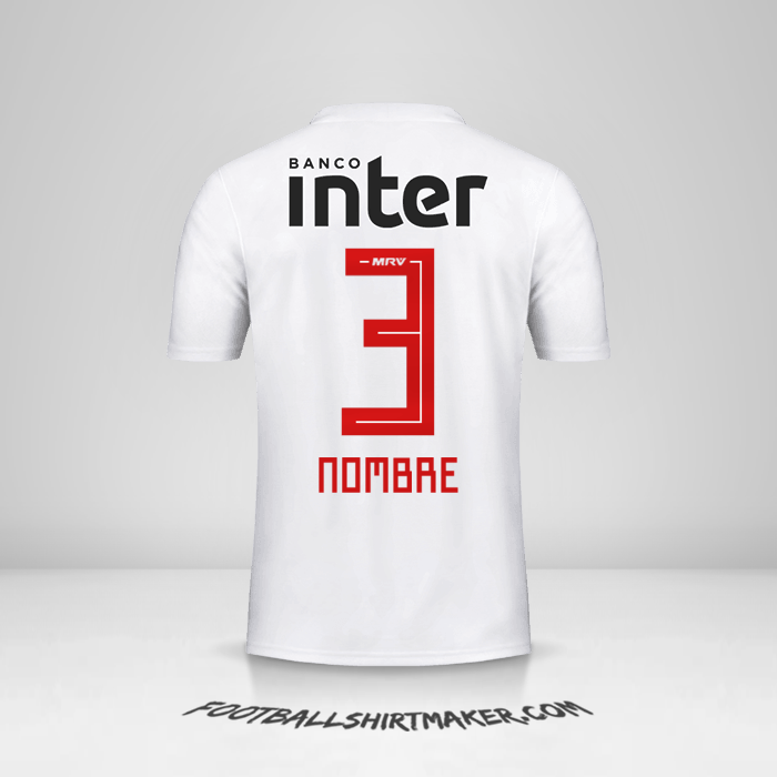 Jersey Sao Paulo FC 2019/20 -  nombre - 3