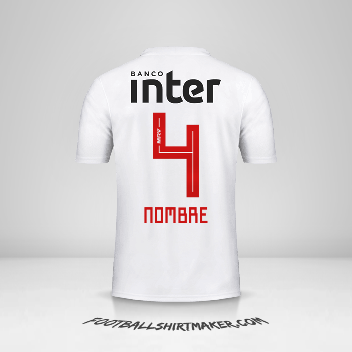 Jersey Sao Paulo FC 2019/20 -  nombre - 4