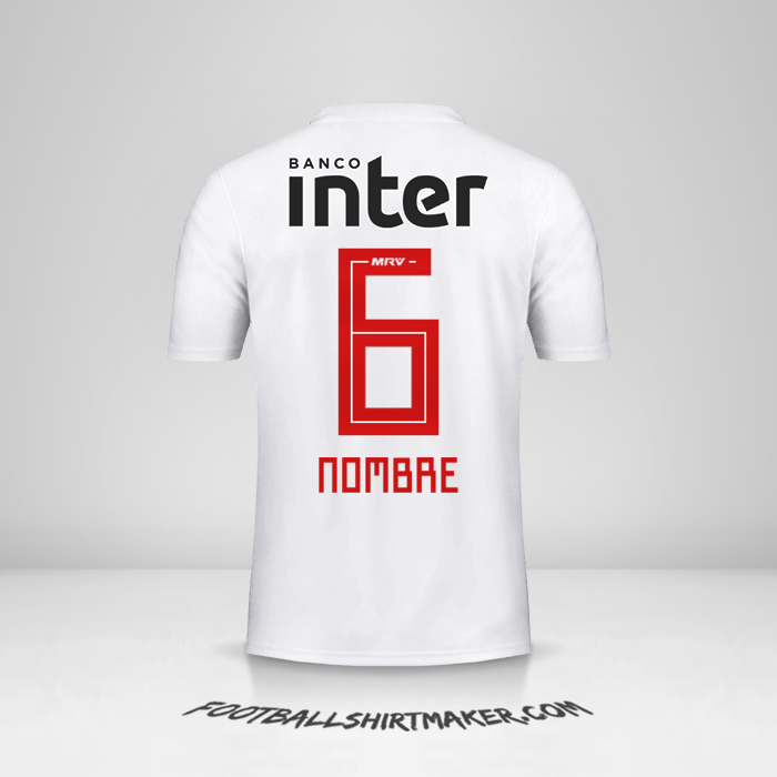 Jersey Sao Paulo FC 2019/20 -  nombre - 6