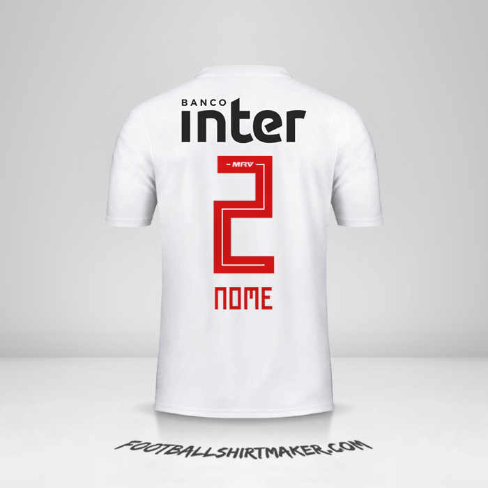 Camisa Sao Paulo FC 2019/20 -  nome - 2
