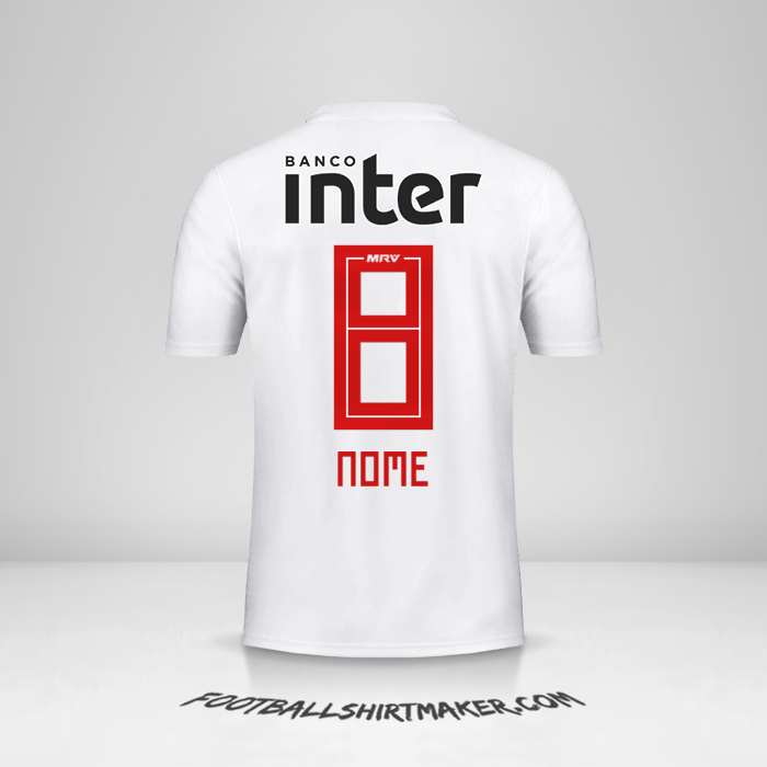 Camisa Sao Paulo FC 2019/20 -  nome - 8