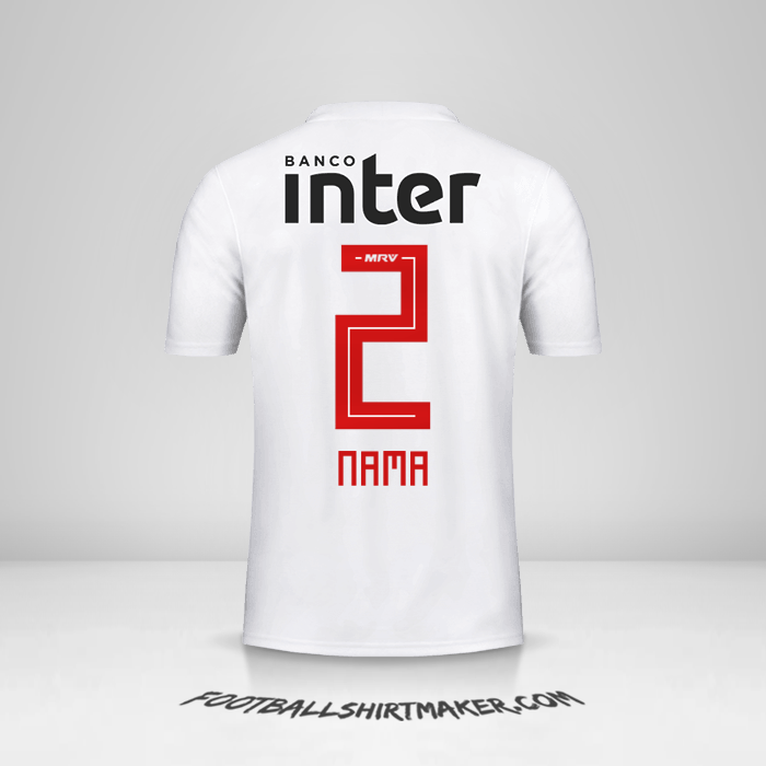 Jersey Sao Paulo FC 2019/20 -  nama - 2