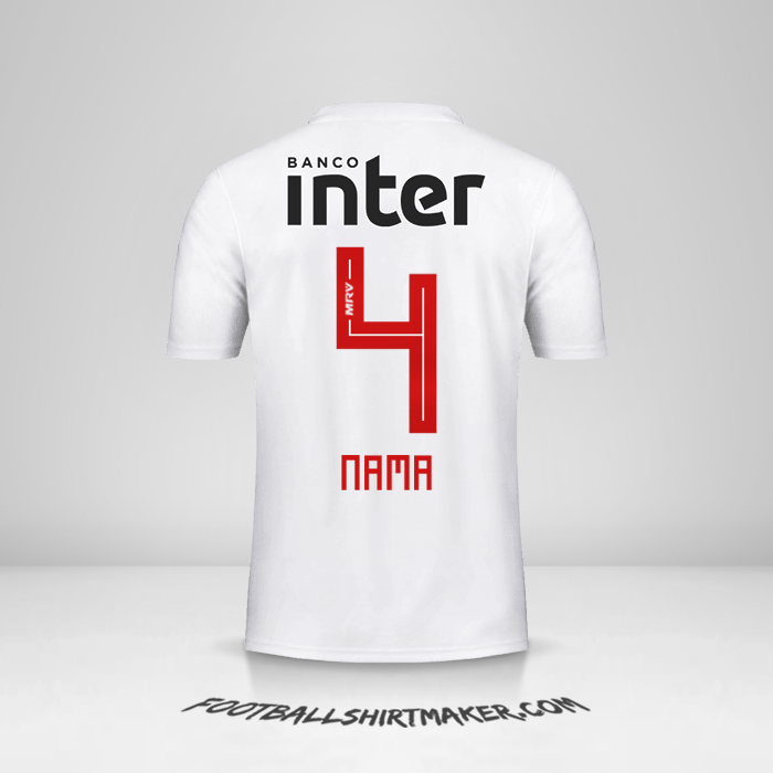 Jersey Sao Paulo FC 2019/20 -  nama - 4