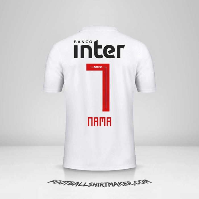 Jersey Sao Paulo FC 2019/20 -  nama - 7