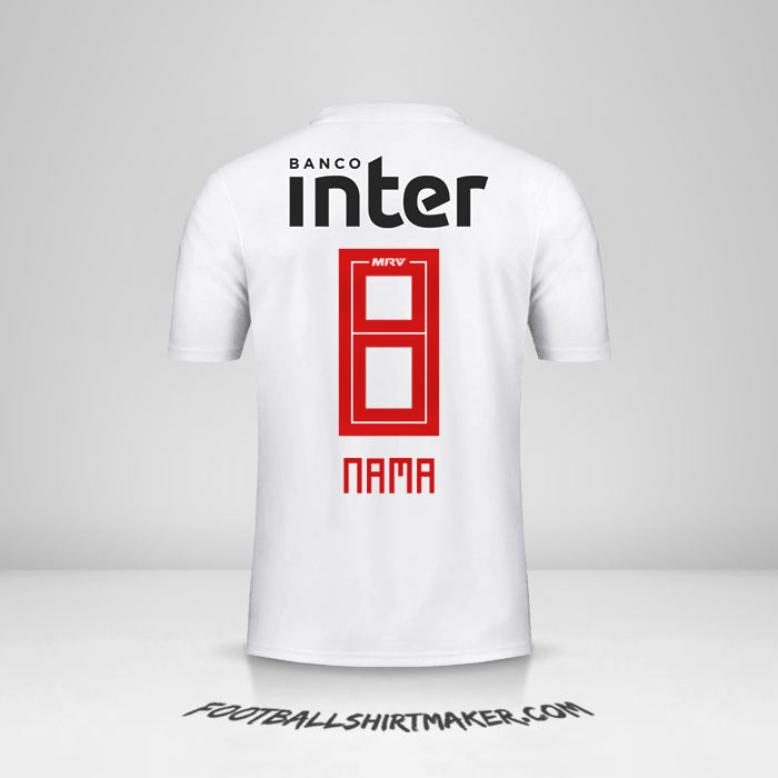 Jersey Sao Paulo FC 2019/20 -  nama - 8
