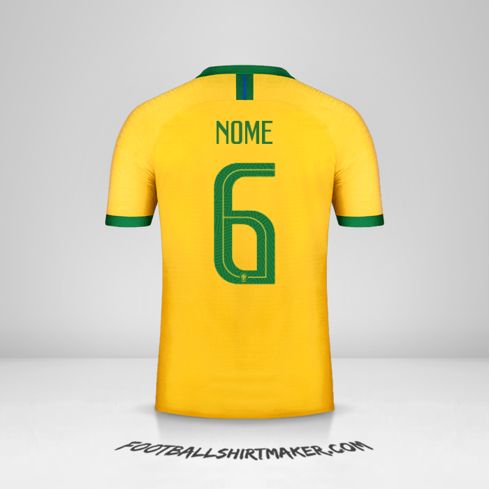 Maglia Brasile 2019 -  nome - 6