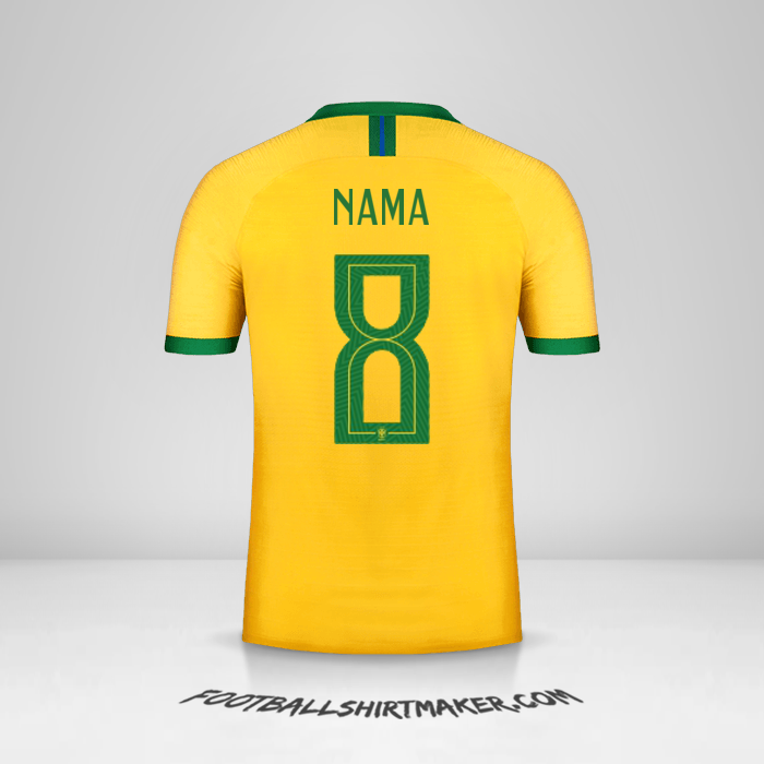 Jersey Brasil 2019 -  nama - 8