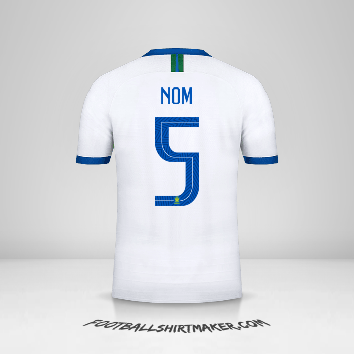 Maillot Brésil 2019 Troisième -  nom - 5