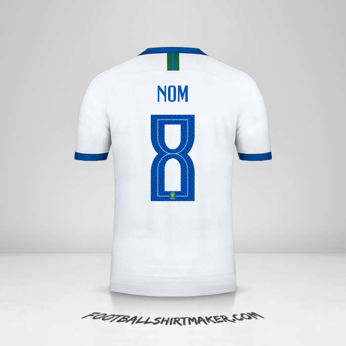 Maillot Brésil 2019 Troisième -  nom - 8