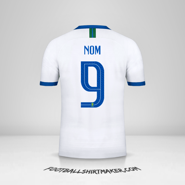 Maillot Brésil 2019 Troisième -  nom - 9