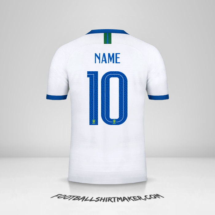 Shirt Brazil 2019 Third -  name - 10