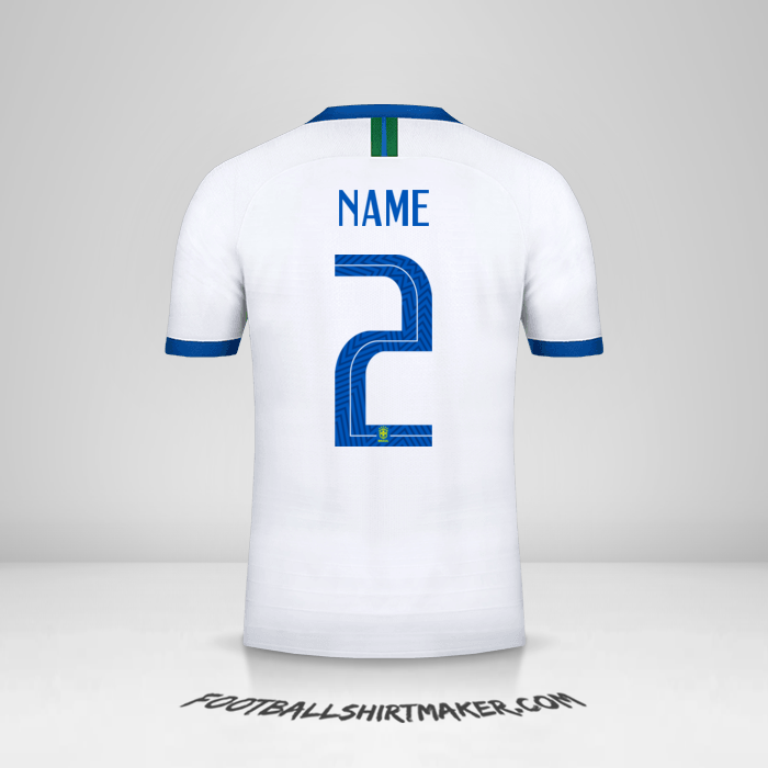 Shirt Brazil 2019 Third -  name - 2