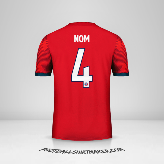 Maillot FC Bayern Munchen Cup 2018/19 -  nom - 4