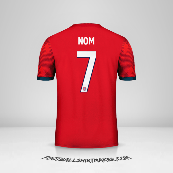 Maillot FC Bayern Munchen Cup 2018/19 -  nom - 7