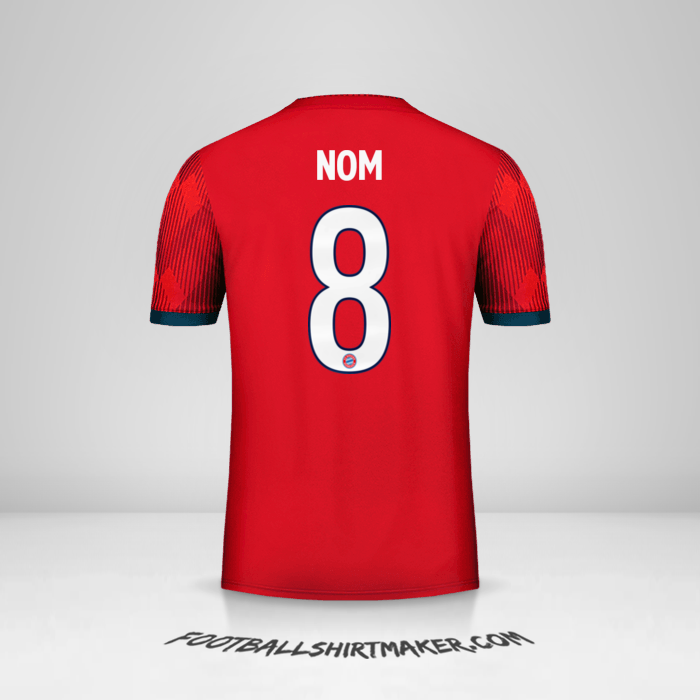 Maillot FC Bayern Munchen Cup 2018/19 -  nom - 8