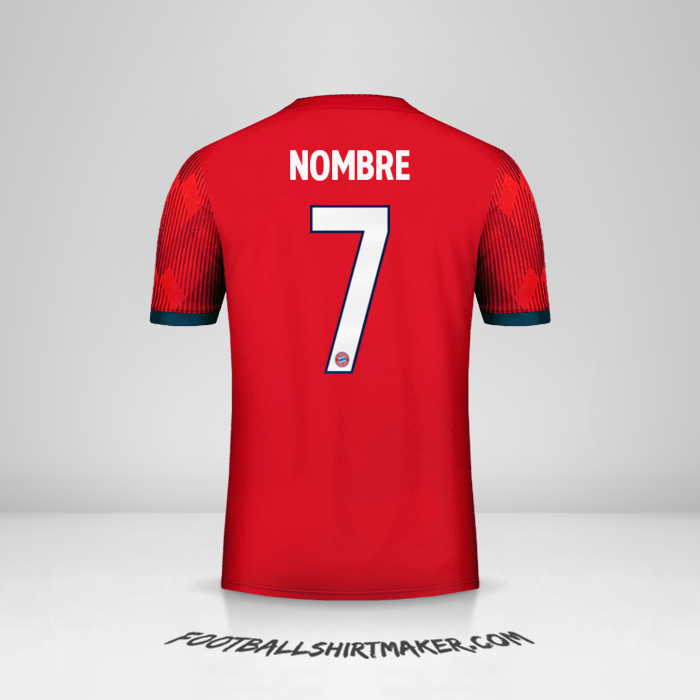 Jersey FC Bayern Munchen Cup 2018/19 -  nombre - 7