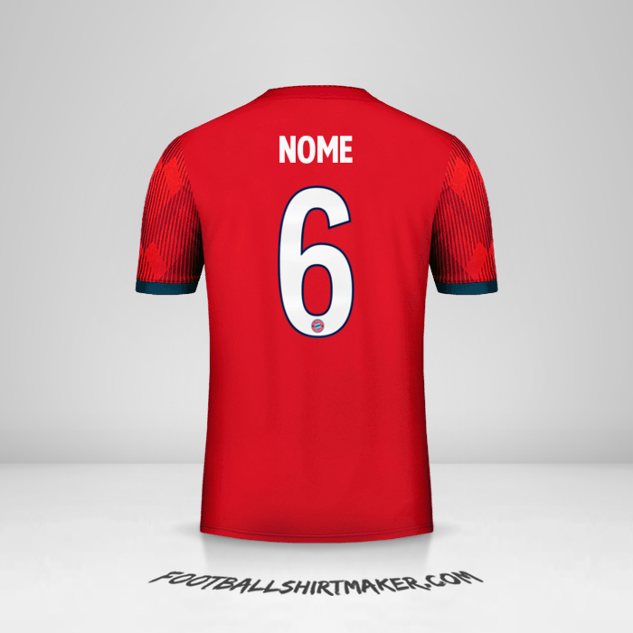 Camisola FC Bayern Munchen Cup 2018/19 -  nome - 6