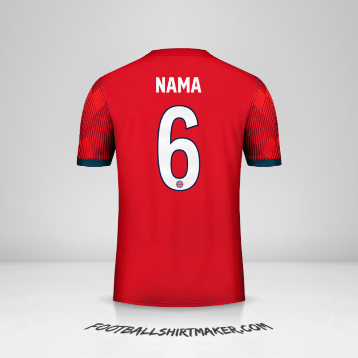 Jersey FC Bayern Munchen Cup 2018/19 -  nama - 6
