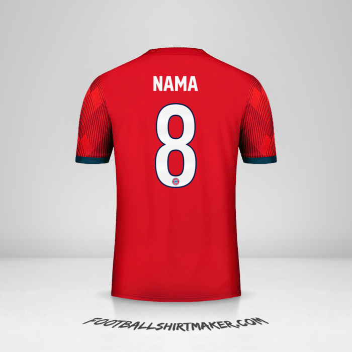 Jersey FC Bayern Munchen Cup 2018/19 -  nama - 8