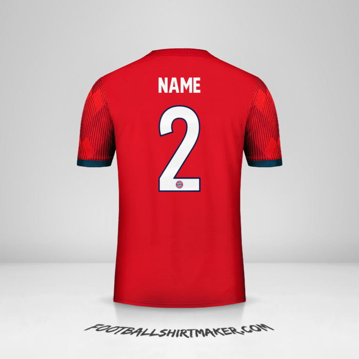 Trikot FC Bayern Munchen Cup 2018/19 -  name - 2