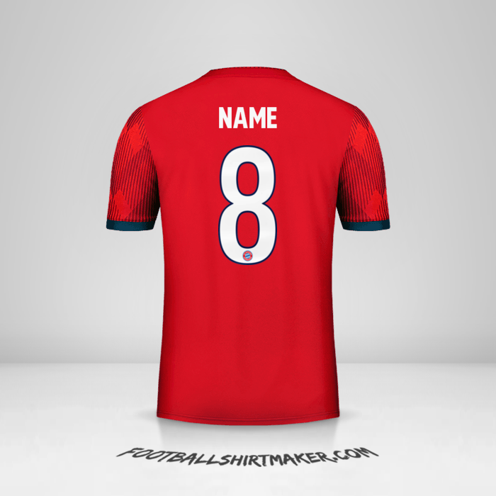 Shirt FC Bayern Munchen Cup 2018/19 -  name - 8