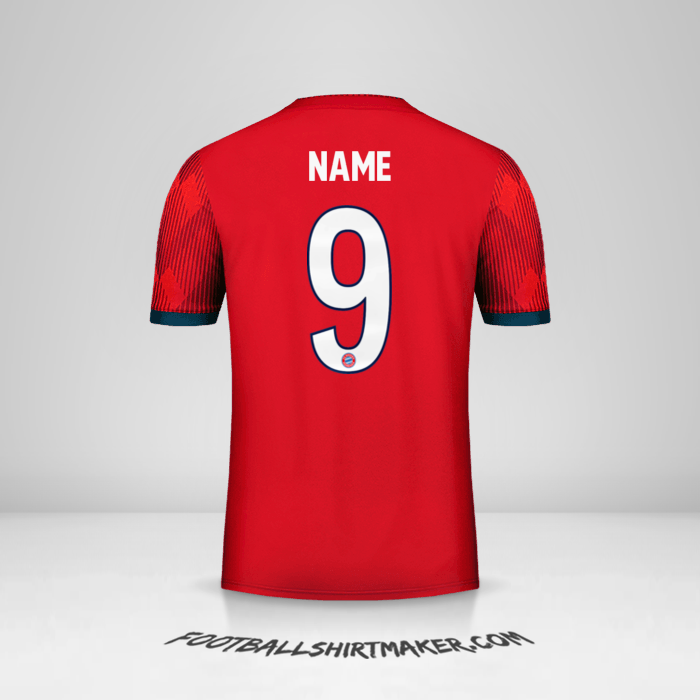 Shirt FC Bayern Munchen Cup 2018/19 -  name - 9