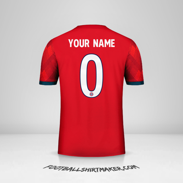 Jersey FC Bayern Munchen Cup 2018/19 -  your name - 0