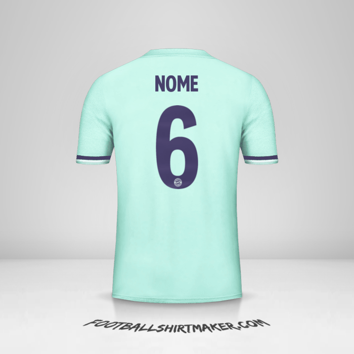 Camisa FC Bayern Munchen Cup 2018/19 Alternativa -  nome - 6