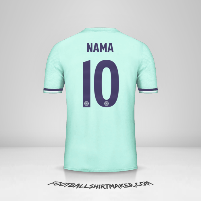 Jersey FC Bayern Munchen Cup 2018/19 Alternatif -  nama - 10