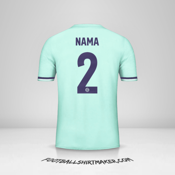 Jersey FC Bayern Munchen Cup 2018/19 Alternatif -  nama - 2