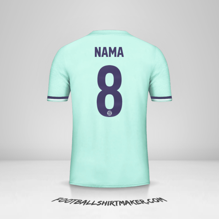 Jersey FC Bayern Munchen Cup 2018/19 Alternatif -  nama - 8