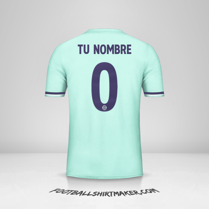 Jersey FC Bayern Munchen Cup 2018/19 II -  tu nombre - 0