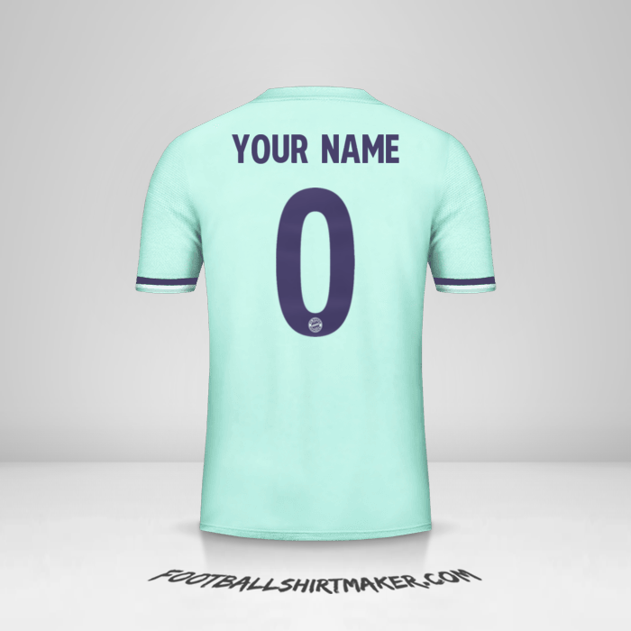 Shirt FC Bayern Munchen Cup 2018/19 II -  your name - 0