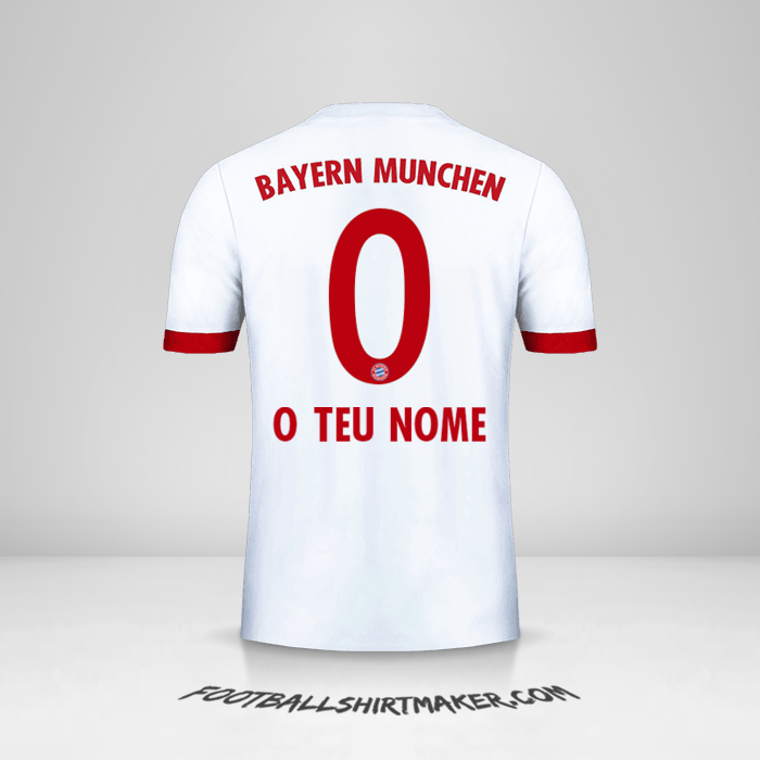 Camisola FC Bayern Munchen 2017/18 III -  o teu nome - 0