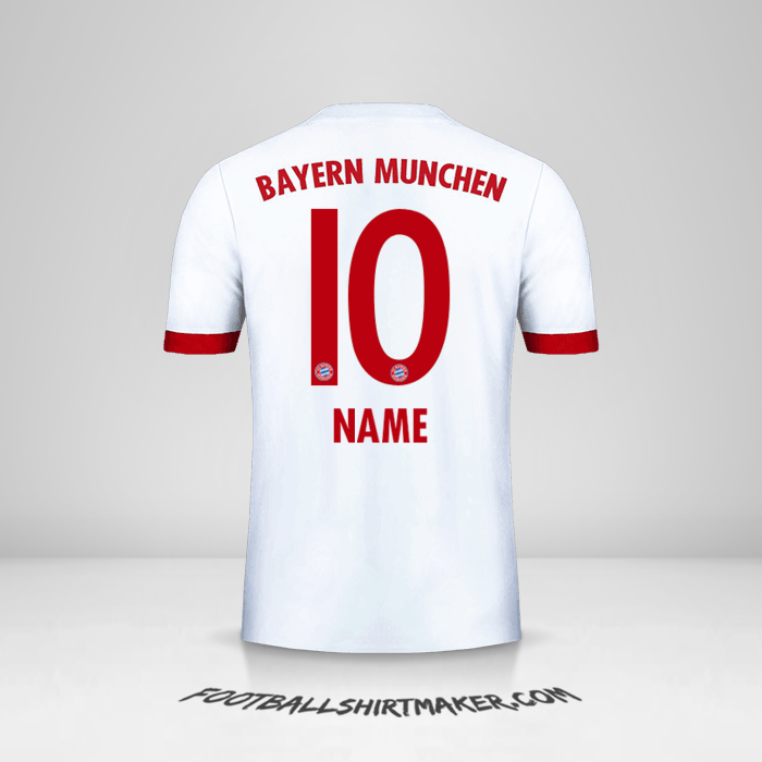 Shirt FC Bayern Munchen 2017/18 Third -  name - 10
