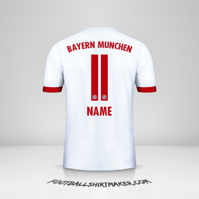 Shirt FC Bayern Munchen 2017/18 Third -  name - 11