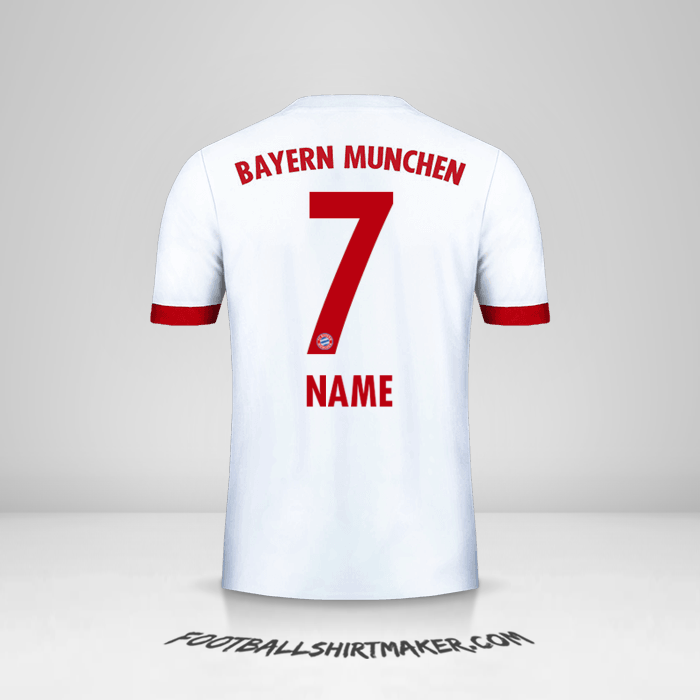 Shirt FC Bayern Munchen 2017/18 Third -  name - 7