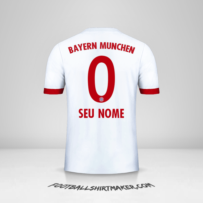 Camisa FC Bayern Munchen 2017/18 III -  seu nome - 0